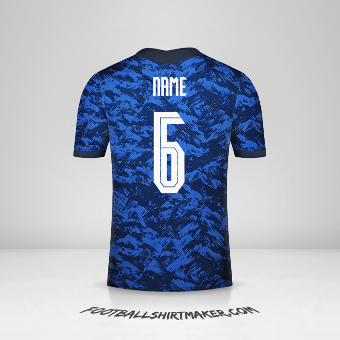 Jersey Slovakia 2020/2021 -  name - 6