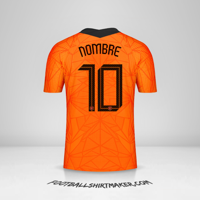 Jersey Paises Bajos 2020/2021 -  nombre - 10