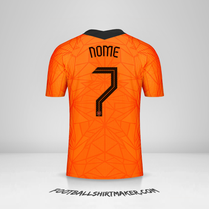 Camisa Países Baixos 2020/2021 -  nome - 7