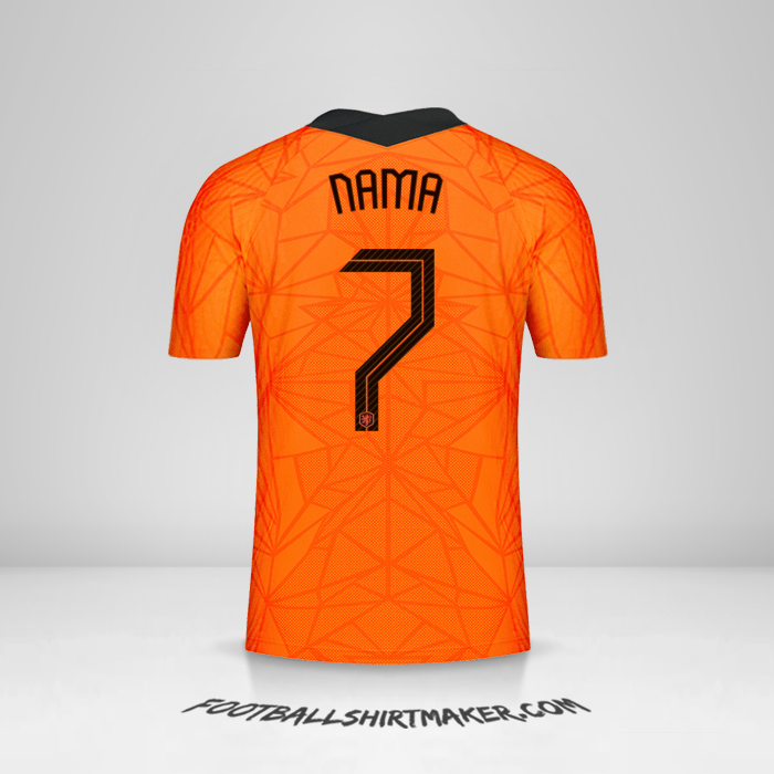 Jersey Belanda 2020/2021 -  nama - 7