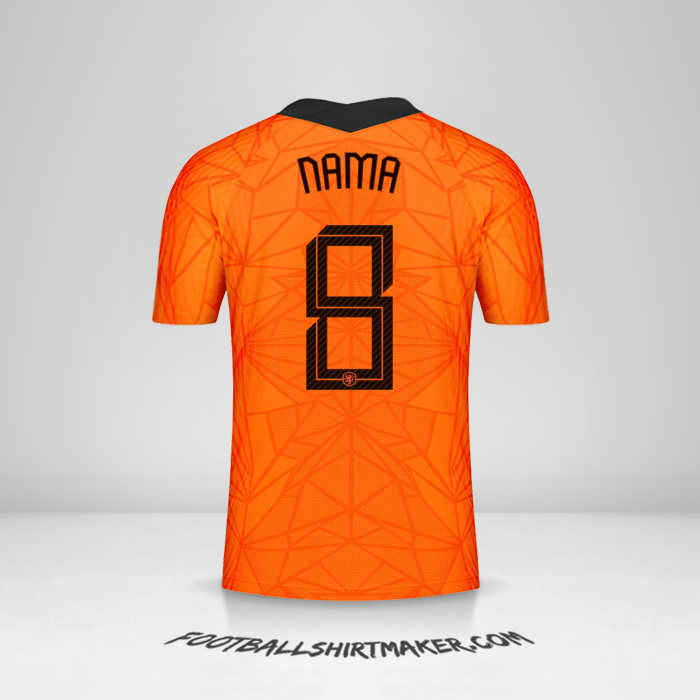 Jersey Belanda 2020/2021 -  nama - 8