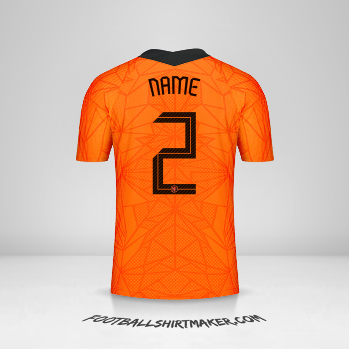 Jersey Netherlands 2020/2021 -  name - 2