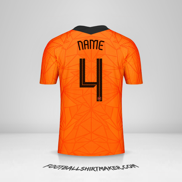 Shirt Netherlands 2020/2021 -  name - 4