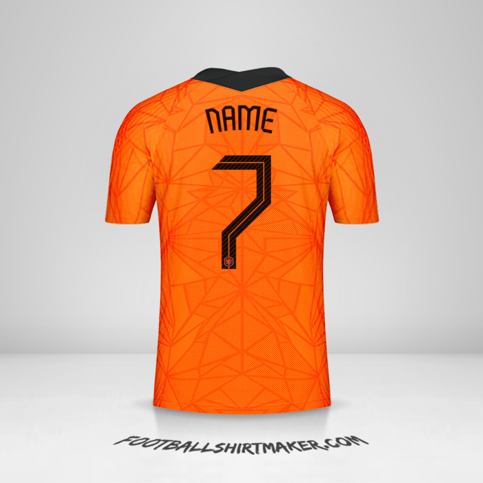 Shirt Netherlands 2020/2021 -  name - 7