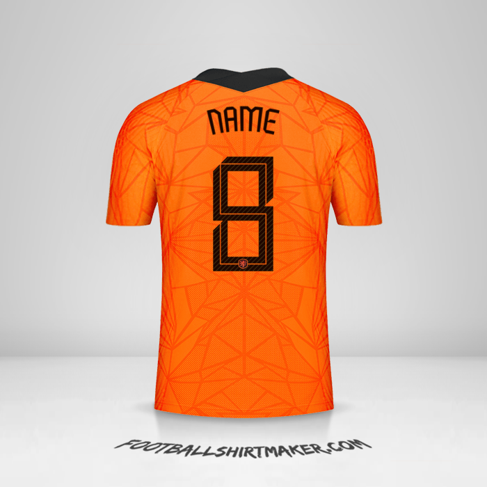 Jersey Netherlands 2020/2021 -  name - 8