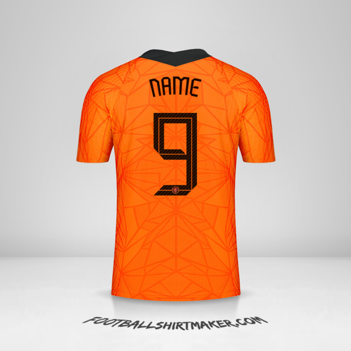 Shirt Netherlands 2020/2021 -  name - 9