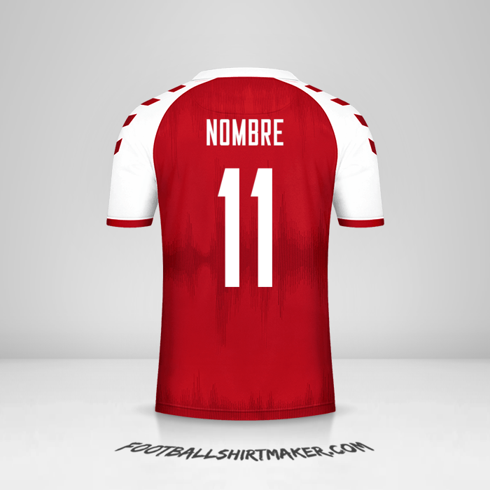 Jersey Dinamarca 2021 -  nombre - 11