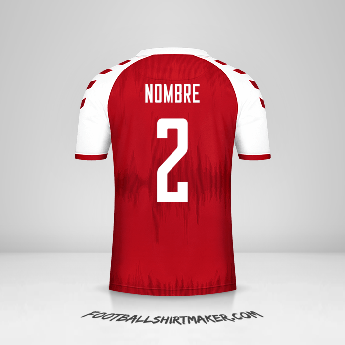 Jersey Dinamarca 2021 -  nombre - 2