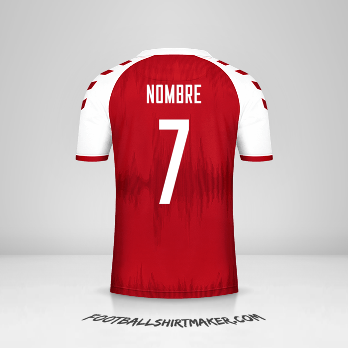 Jersey Dinamarca 2021 -  nombre - 7