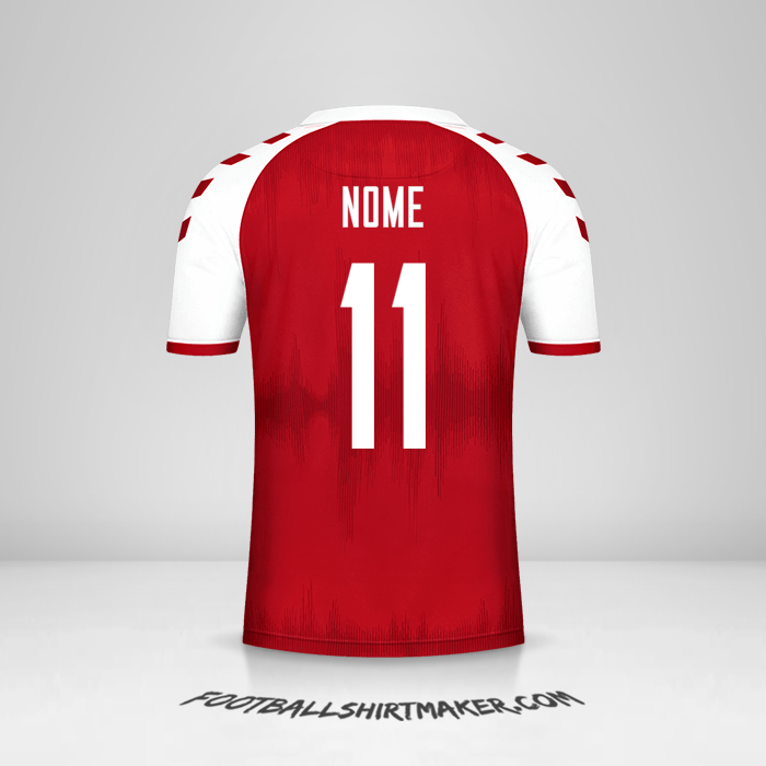 Camisa Dinamarca 2021 -  nome - 11