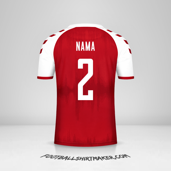 Jersey Denmark 2021 -  nama - 2
