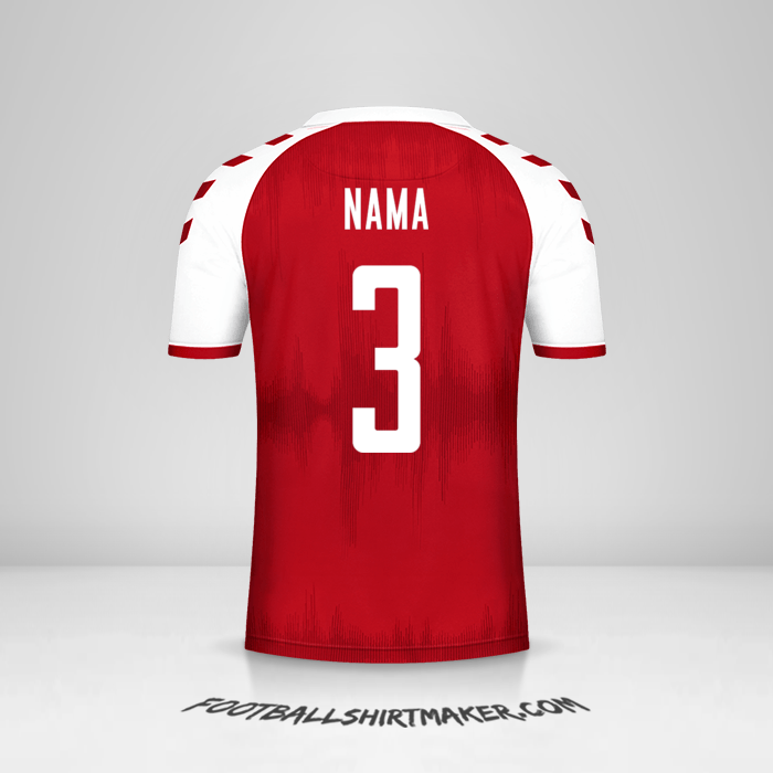 Jersey Denmark 2021 -  nama - 3