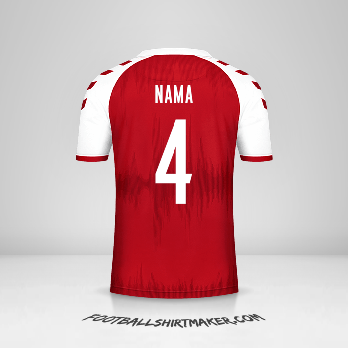 Jersey Denmark 2021 -  nama - 4