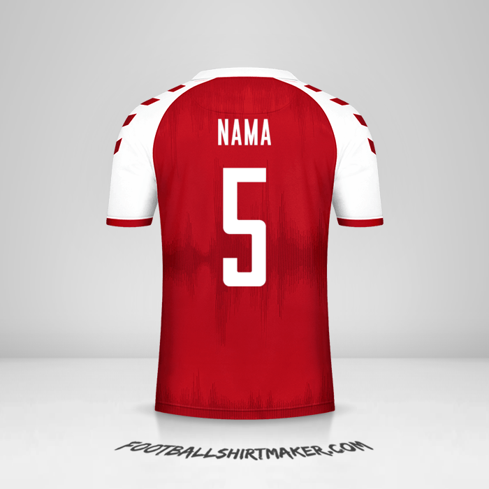 Jersey Denmark 2021 -  nama - 5