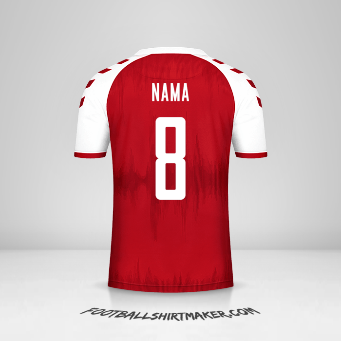 Jersey Denmark 2021 -  nama - 8