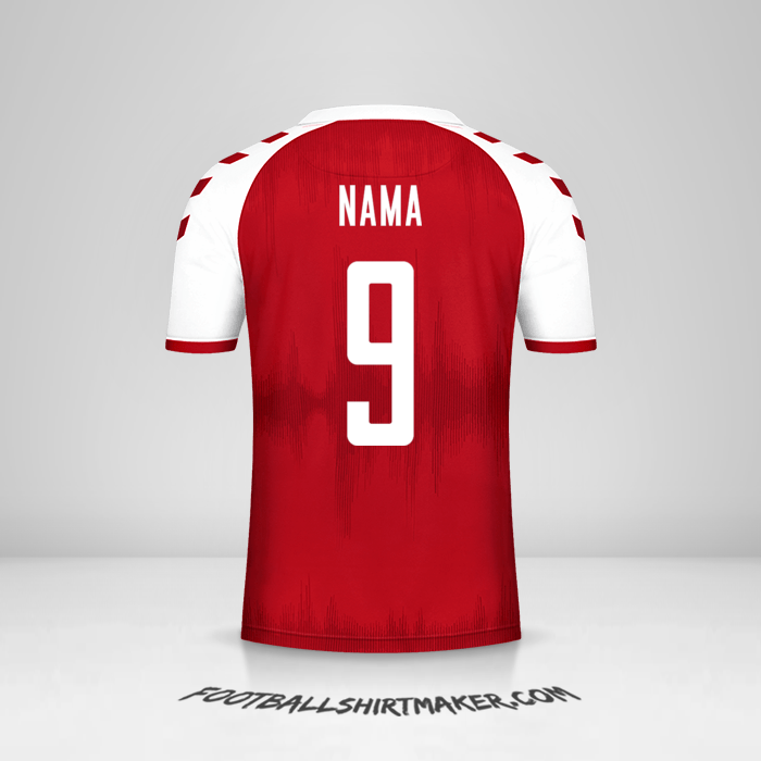 Jersey Denmark 2021 -  nama - 9