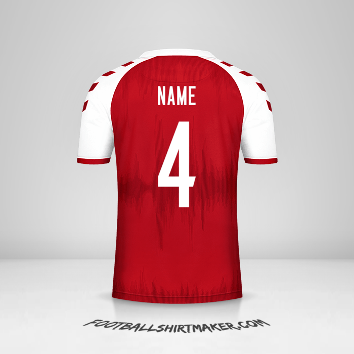 Shirt Denmark 2021 -  name - 4