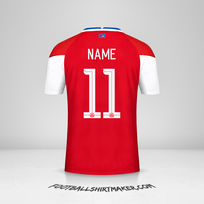 Trikot Chile 2020/2021 -  name - 11