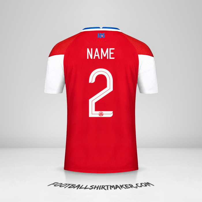 Shirt Chile 2020/2021 -  name - 2