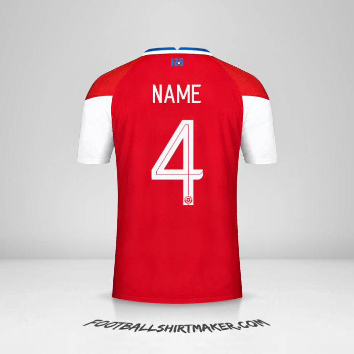 Trikot Chile 2020/2021 -  name - 4