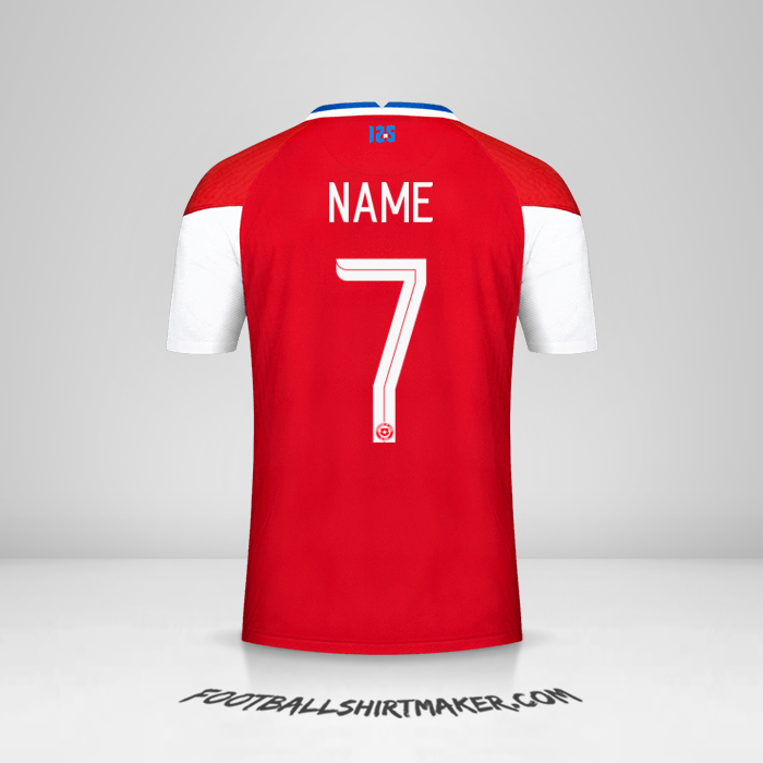Shirt Chile 2020/2021 -  name - 7