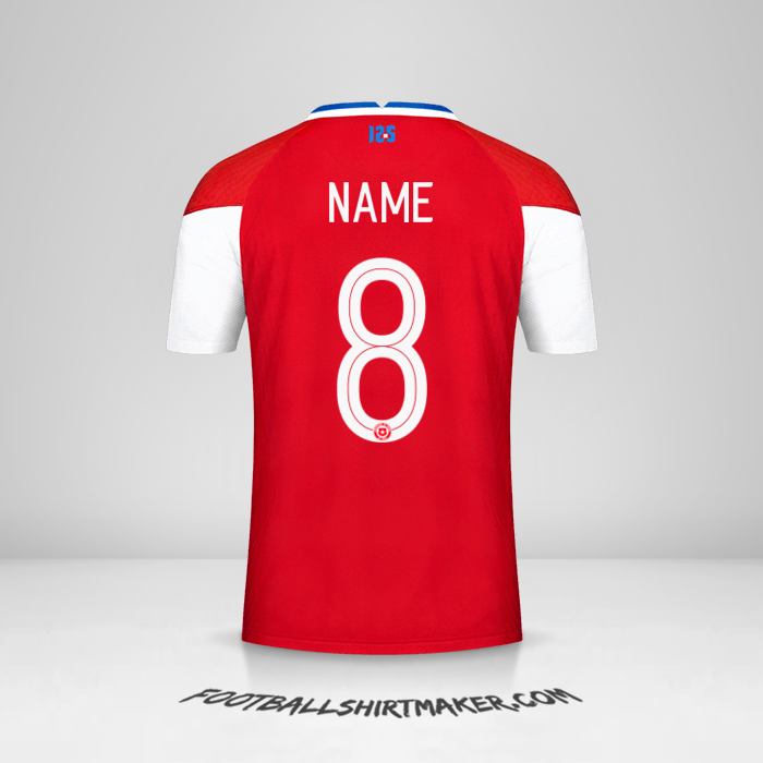 Shirt Chile 2020/2021 -  name - 8