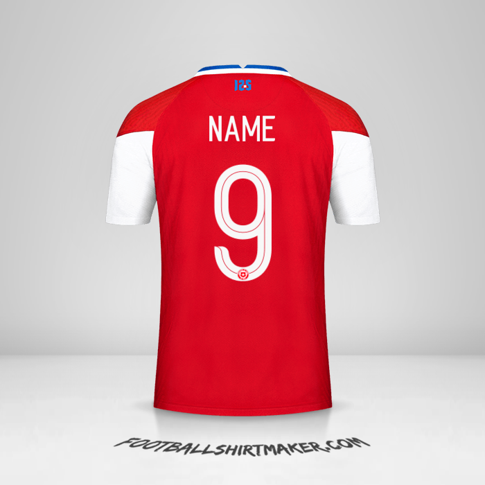 Shirt Chile 2020/2021 -  name - 9