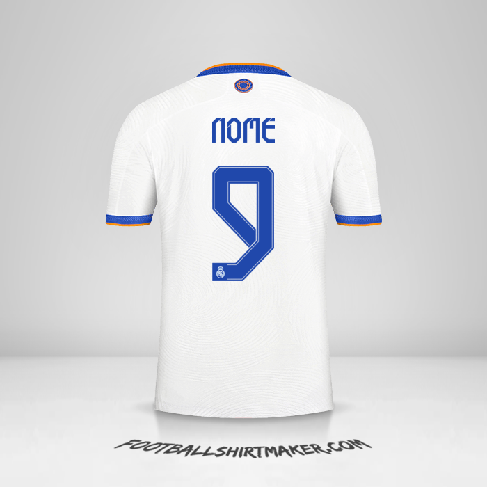 Maglia Real Madrid CF Cup 2021/2022 -  nome - 9