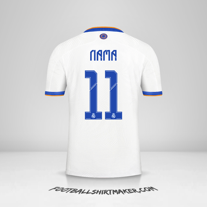 Jersey Real Madrid CF Cup 2021/2022 -  nama - 11