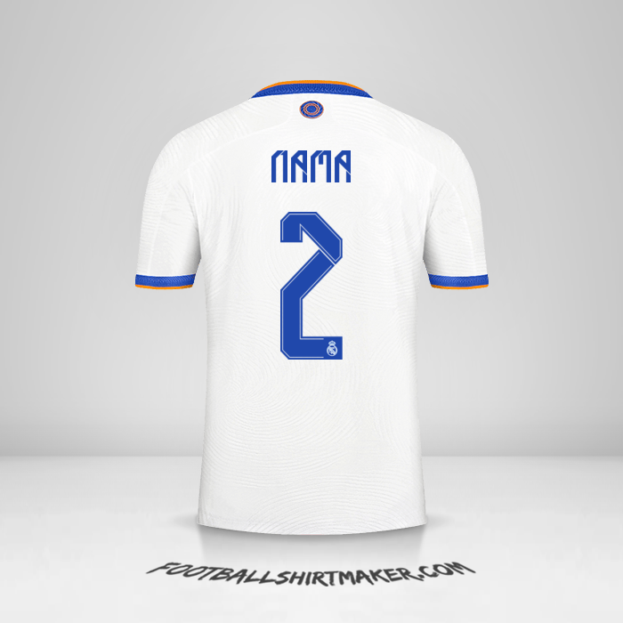 Jersey Real Madrid CF Cup 2021/2022 -  nama - 2