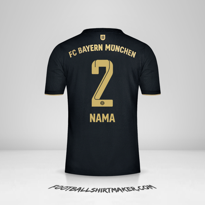 Jersey FC Bayern Munchen 2021/2022 Alternatif -  nama - 2