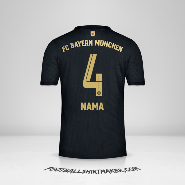 Jersey FC Bayern Munchen 2021/2022 Alternatif -  nama - 4
