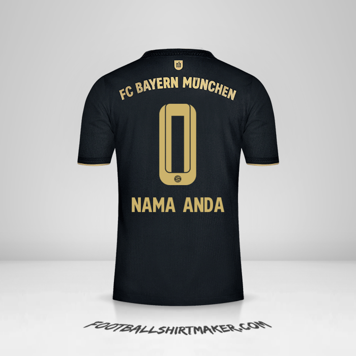 Jersey FC Bayern Munchen 2021/2022 II -  nama anda - 0