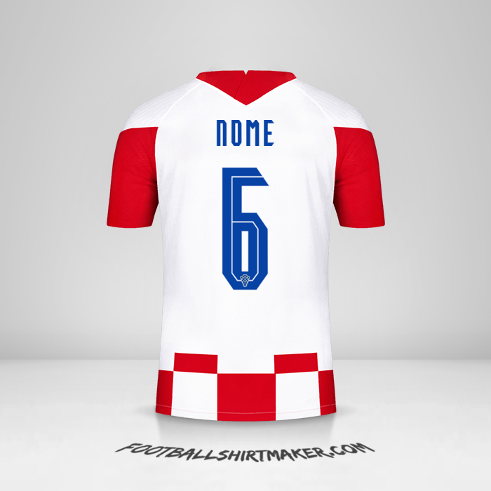 Maglia Croazia 2020/2021 -  nome - 6