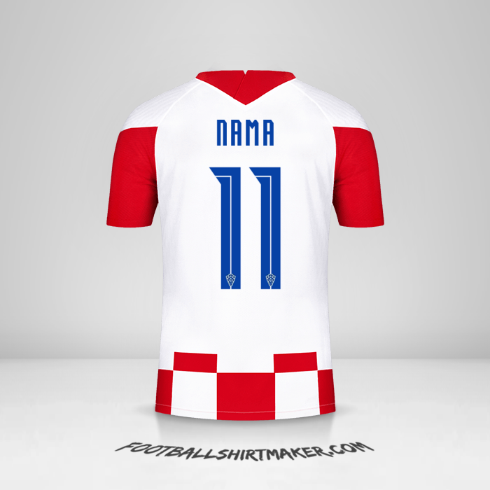 Jersey Kroasia 2020/2021 -  nama - 11