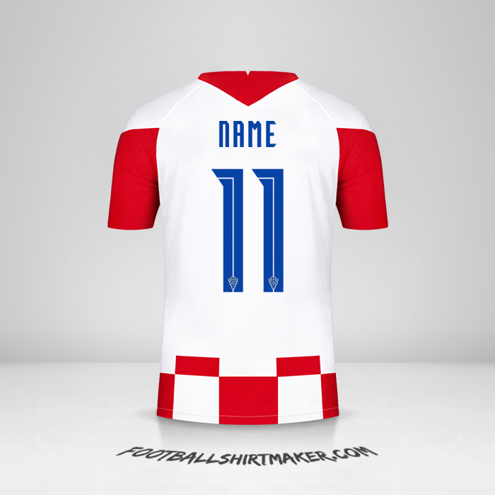 Shirt Croatia 2020/2021 -  name - 11