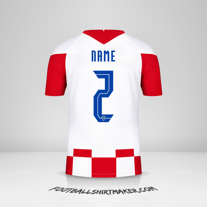 Shirt Croatia 2020/2021 -  name - 2