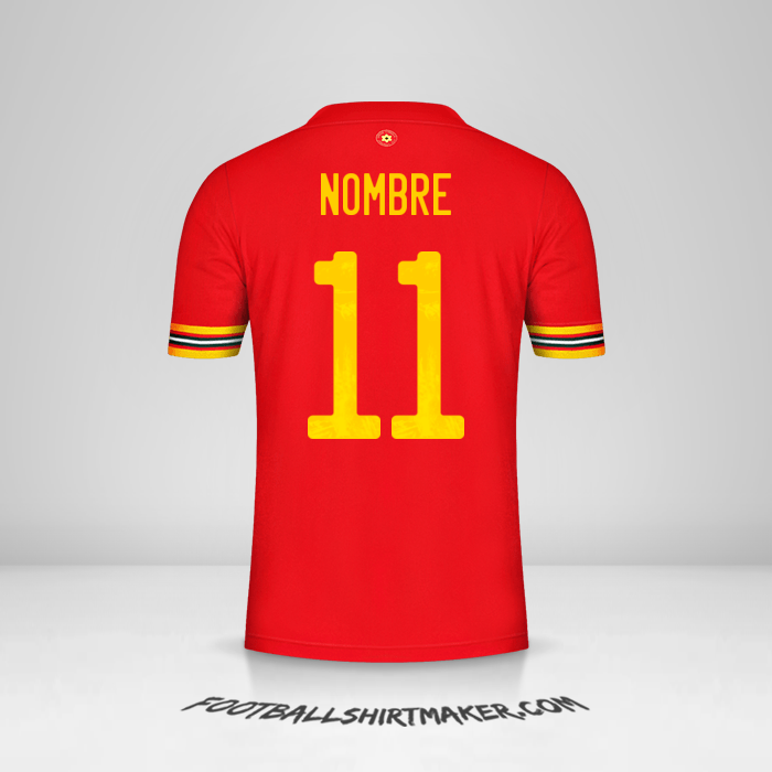 Jersey Gales 2020/2021 -  nombre - 11