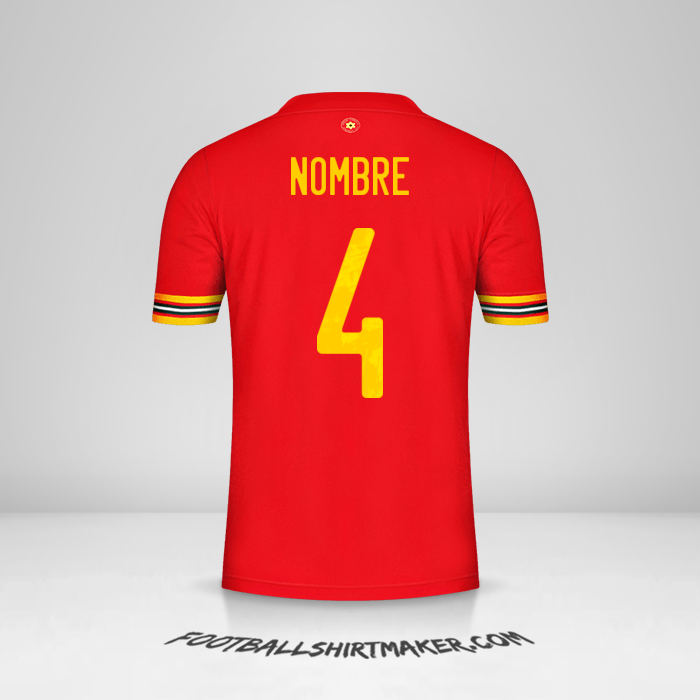 Jersey Gales 2020/2021 -  nombre - 4