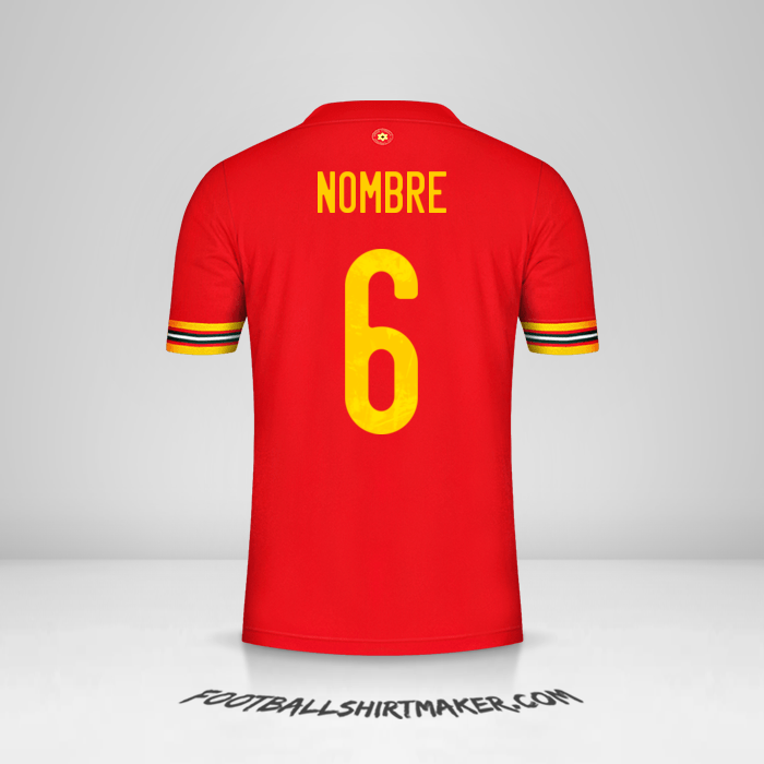 Jersey Gales 2020/2021 -  nombre - 6