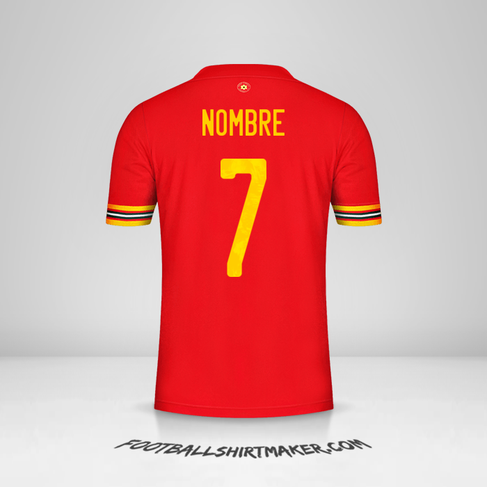 Jersey Gales 2020/2021 -  nombre - 7