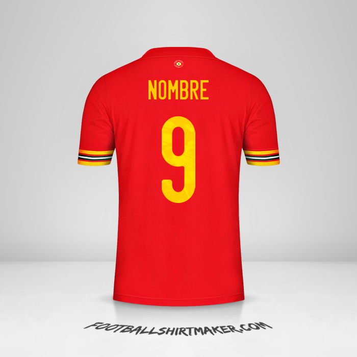 Jersey Gales 2020/2021 -  nombre - 9
