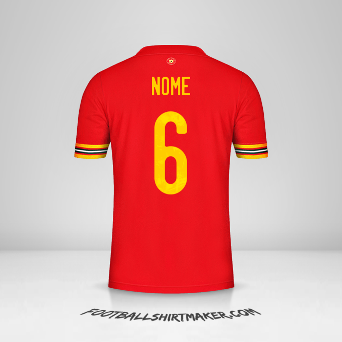 Camisa País de Gales 2020/2021 -  nome - 6