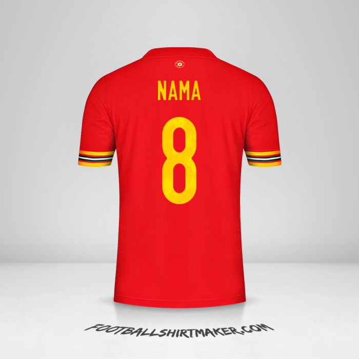 Jersey Wales 2020/2021 -  nama - 8