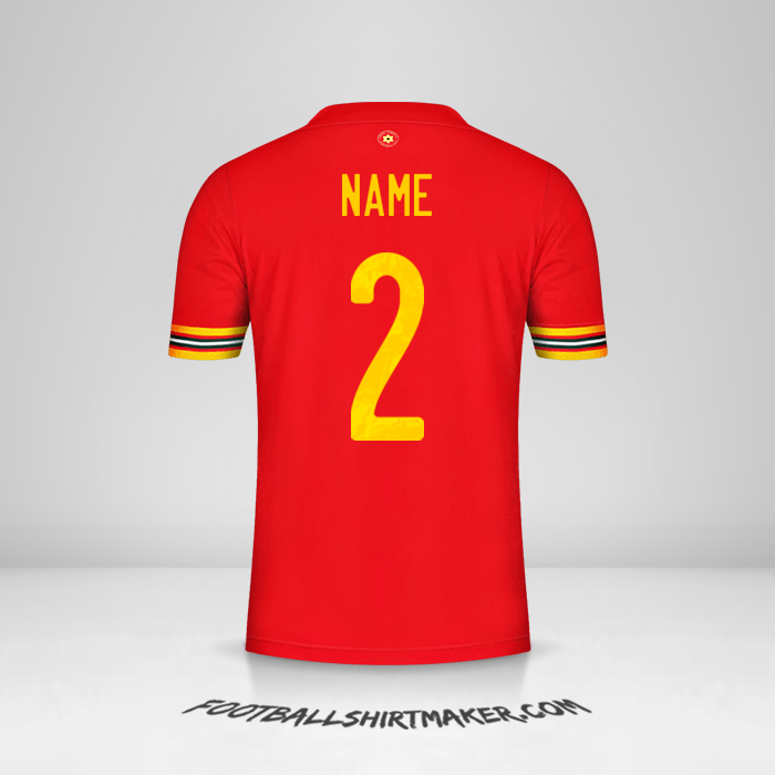 Shirt Wales 2020/2021 -  name - 2