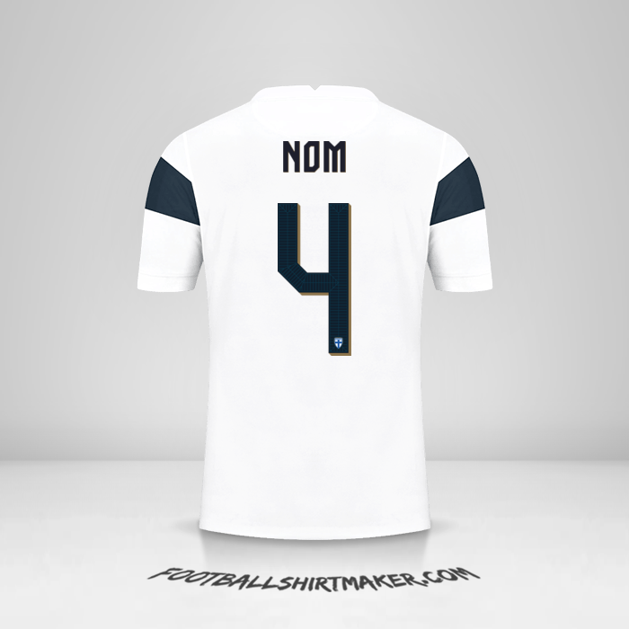 Maillot Finlande 2020/2021 -  nom - 4