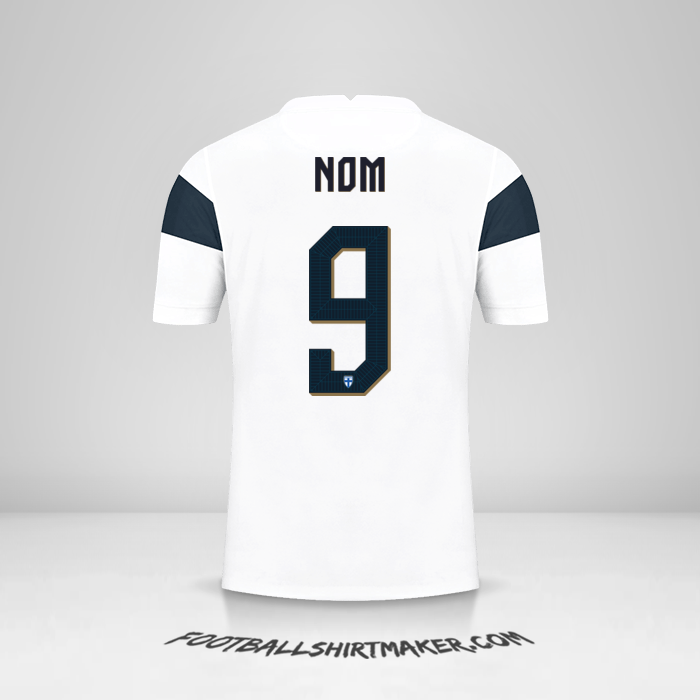 Maillot Finlande 2020/2021 -  nom - 9