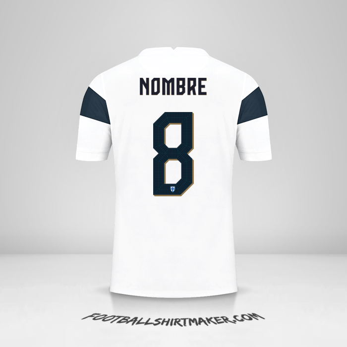 Camiseta Finlandia 2020/2021 -  nombre - 8
