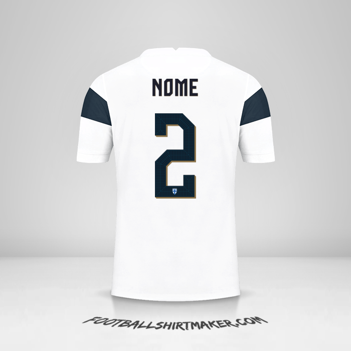 Maglia Finlandia 2020/2021 -  nome - 2