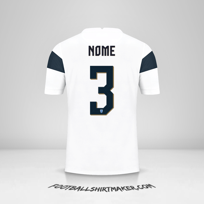 Camisola Finlândia 2020/2021 -  nome - 3